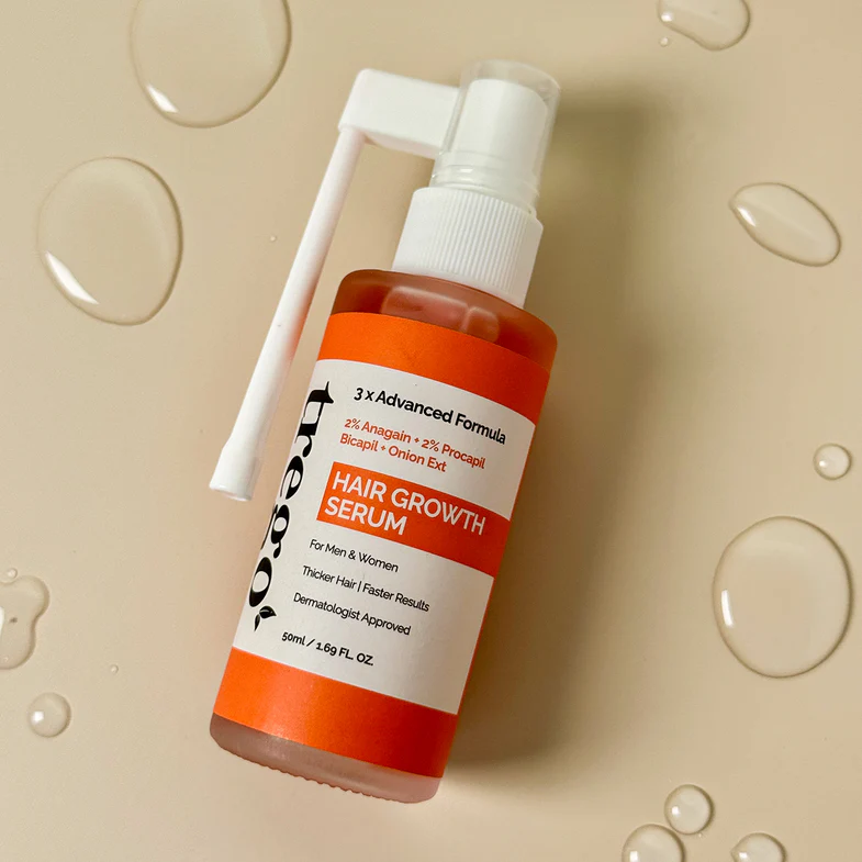Hair Growth Serum – Strong Hair Regrowth & Hair Fall Control Scalp Serum for Thicker Hair