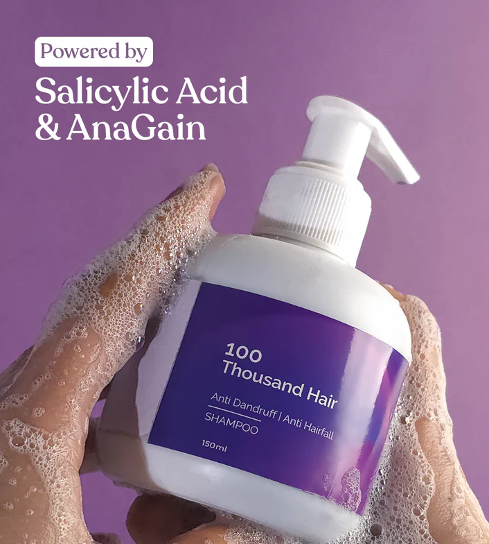 100 Thousand Hair Shampoo – Strengthening & Nourishing Shampoo for Healthy, Strong Hair