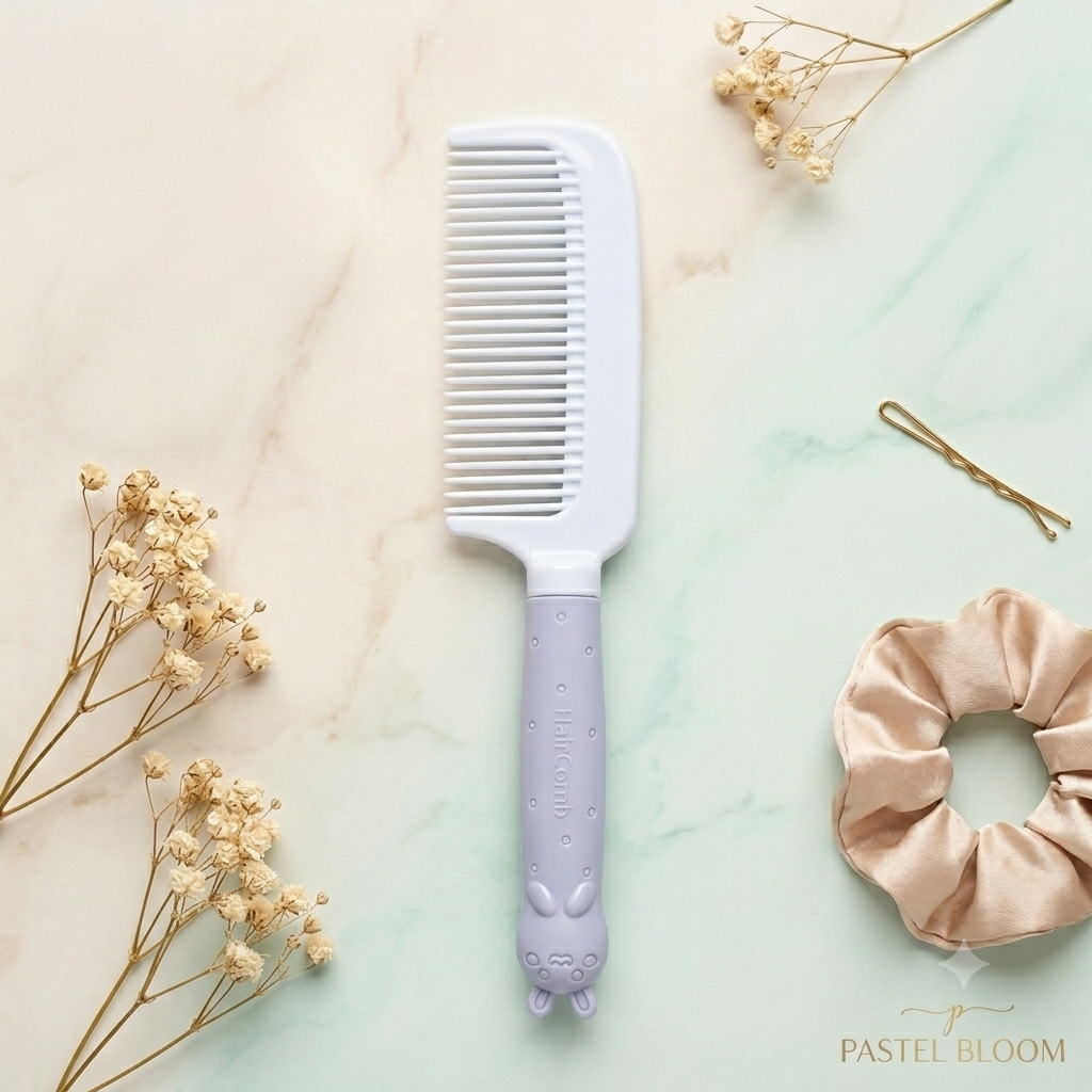 Rabbit Handle Detangling Hair Comb