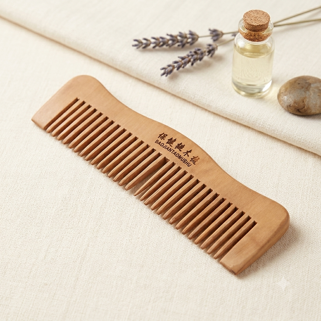 Wooden Hair Comb