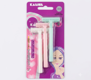 KALIEL T-Shape Eyebrow Razors (3-Pack)