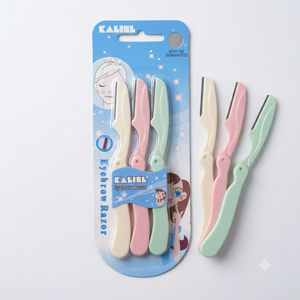 Kaliel Eyebrow Razors Set (3-Pack)