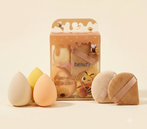 Sweet Beauty 5-Piece Makeup Blender Set | Makeup Sponge & Powder Puff