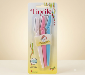 Tinrile Eyebrow Razor Set (3-Piece)